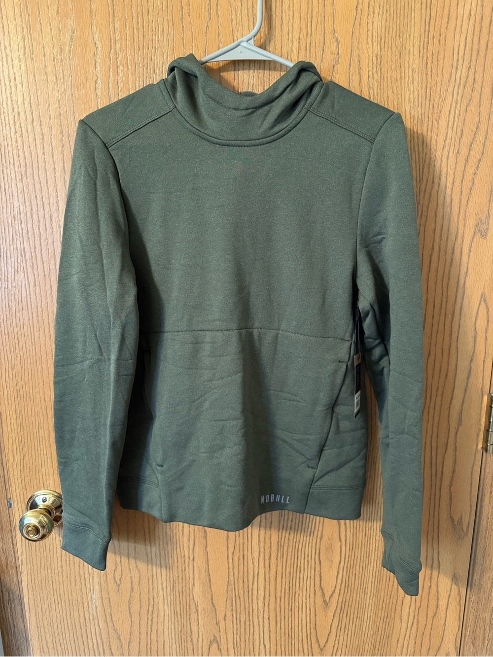 NOBULL Women's Performance Pullover Hoodies in army green